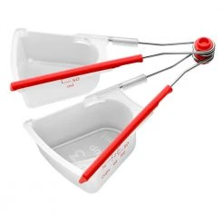 Dreamfarm Levups Self-Levelling Baking Measuring Cups Gifts For Sisters 13 Dreamfarm Levups Self-Levelling Baking Measuring Cups Gifts For Sisters