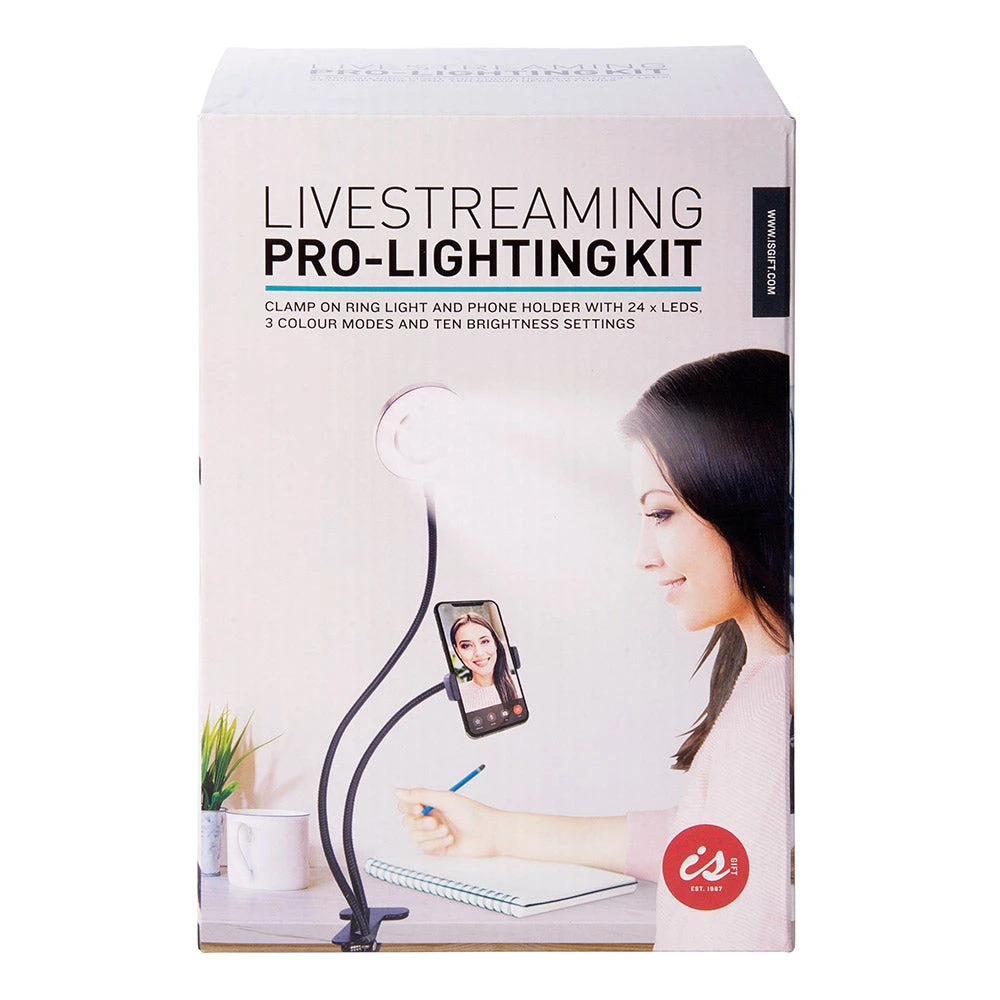 IsAlbi Live Streaming Pro Lighting Kit Office Gifts 5 IsAlbi Live Streaming Pro Lighting Kit Office Gifts