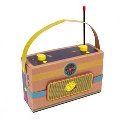 William Valentine Gifts For BFFs Make Your Own Cardboard FM Radio Kit