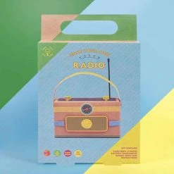 William Valentine Gifts For BFFs Make Your Own Cardboard FM Radio Kit