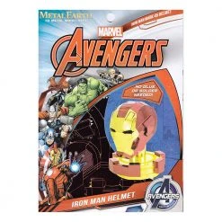 Divisible By Zero Iron Man Helmet Model Kit | Metal Earth Miniature Products