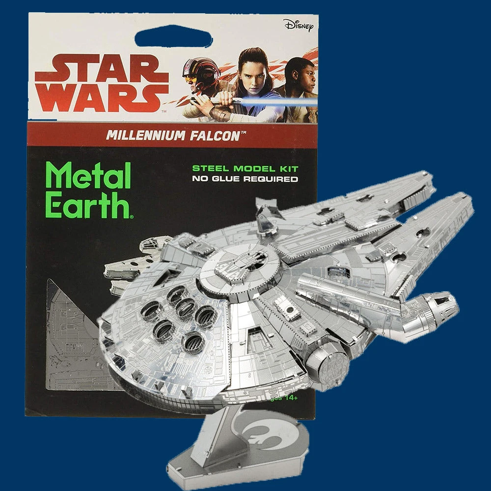 Divisible By Zero Star Wars Millennium Falcon Metal Model Kit 3 Divisible By Zero Star Wars Millennium Falcon Metal Model Kit