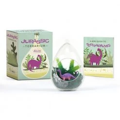 Brumby Sunstate Miniature Jurassic Terrarium Kit With Tiny Dinosaur