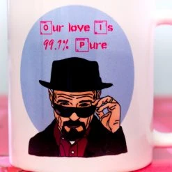 Yellow Octopus Exclusives - Mugs Our Love Is 99.1% Pure Coffee Mug
