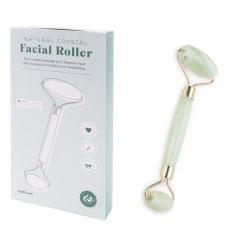 IsAlbi Natural Crystal Facial Roller | Jade Or Rose Quartz Gifts For Sisters
