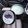 Cedargris New Car Scented Candle Tin Man Cave Gifts