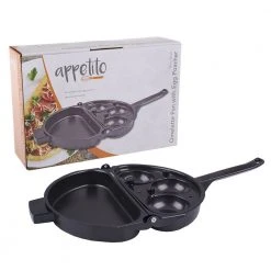 Donaldson Non-Stick Omelette Pan With Egg Poacher
