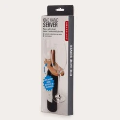 IsAlbi One Hand Wine Glass & Bottle Holder