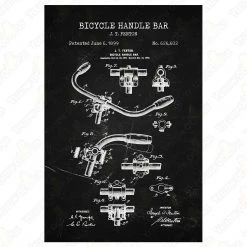 Yellow Octopus Exclusives - Prints Man Cave Gifts Bicycle Patent Prints Wall Art | Set Of 3