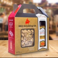 Hot Shots BBQ Smoking Kit - Smokin' Beef, Fiery Lamb Or Spicy Pork