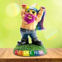William Valentine LGBTIQ+ Pride Garden Gnome Mens Novelty Gifts 8 William Valentine LGBTIQ+ Pride Garden Gnome Mens Novelty Gifts