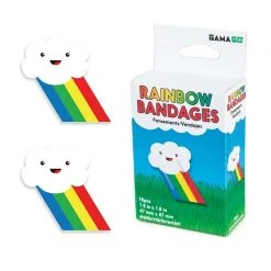 William Valentine Office Gifts Adhesive Rainbow Bandages