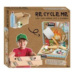 Jasnor Re-Cycle Me Playworld Pizzeria Craft Kit Foodie