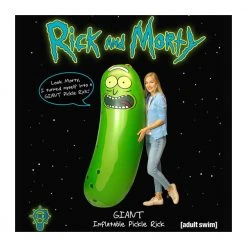 William Valentine Man Cave Gifts Rick And Morty Giant Inflatable Pickle Rick