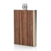 Little Global Executive Gifts Rosewood & Stainless Steel Slim Flask 1 Little Global Executive Gifts Rosewood & Stainless Steel Slim Flask