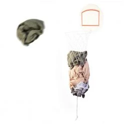 Mdi Slam Dunk Basketball Hoop Laundry Basket Mens Novelty Gifts