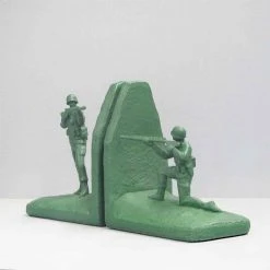 Soldier Bookend Set | White Moose Office Gifts 12 Soldier Bookend Set | White Moose Office Gifts