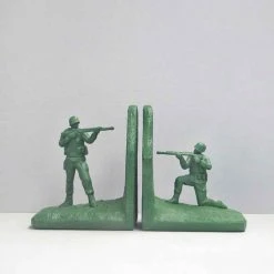 Soldier Bookend Set | White Moose Office Gifts 15 Soldier Bookend Set | White Moose Office Gifts