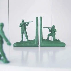 Soldier Bookend Set | White Moose Office Gifts 14 Soldier Bookend Set | White Moose Office Gifts