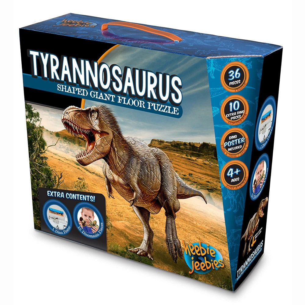 Heebiejeebies Giant Products Tyrannosaurus Rex Shaped Giant Floor Puzzle 6 Heebiejeebies Giant Products Tyrannosaurus Rex Shaped Giant Floor Puzzle