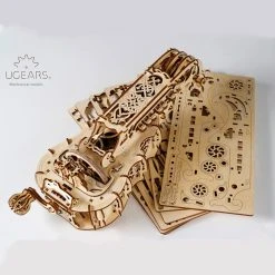 Office Gifts Ugears Hurdy Gurdy Mechanical Instrument Kit