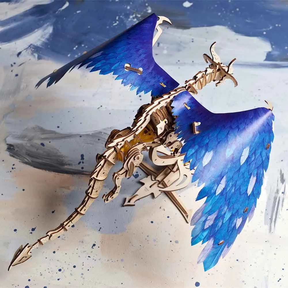 Ugears Mechanical Model Windstorm Dragon Kit 13 Ugears Mechanical Model Windstorm Dragon Kit