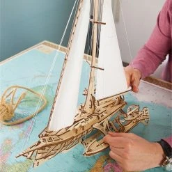 Ugears Trimaran Merihobus Yacht Model Kit