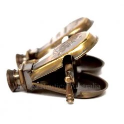 Vintage Nautical Vintage Opera Style Binoculars With Leather Case