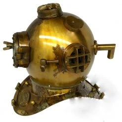 Vintage Nautical Replica Life Size Antique Divers Helmet Man Cave Gifts