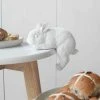 White Shelf Bunny Decor | White Moose 2 White Shelf Bunny Decor | White Moose