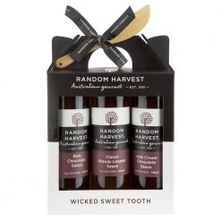 Random Harvest Foodie Wicked Sweet Tooth Dessert Sauce Gift Set