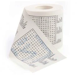 Mdi Word Search Novelty Toilet Paper