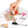 Mdi Magnetic World Travel Scratch Map Travel Gifts 1 Mdi Magnetic World Travel Scratch Map Travel Gifts
