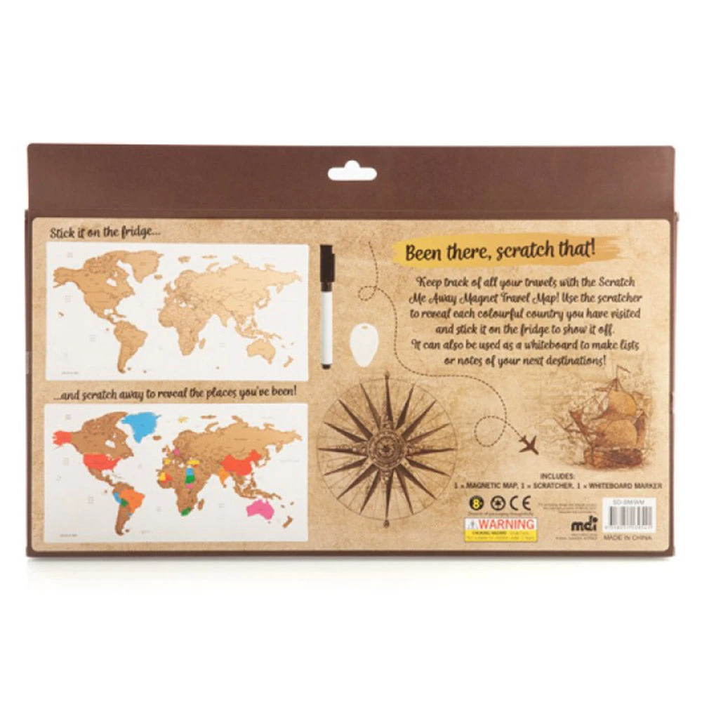 Mdi Magnetic World Travel Scratch Map Travel Gifts 6 Mdi Magnetic World Travel Scratch Map Travel Gifts