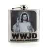 Mdi WWJD What Would Jesus Drink? Flask Novelty