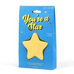 William Valentine Gifts For Sisters You're A Star Sparkling Citrus Scented Bath Bomb