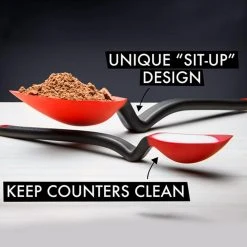 Dreamfarm Gifts For Wives Supoon Sit-Up Measuring Scraping Spoon