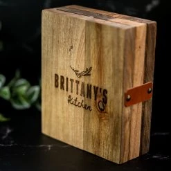 Yellow Octopus Personalised Personalised Gifts For Her Personalised Universal Knife Block - Olive Branch Design