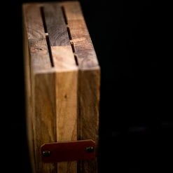 Yellow Octopus Personalised Personalised Gifts For Her Personalised Universal Knife Block - Olive Branch Design